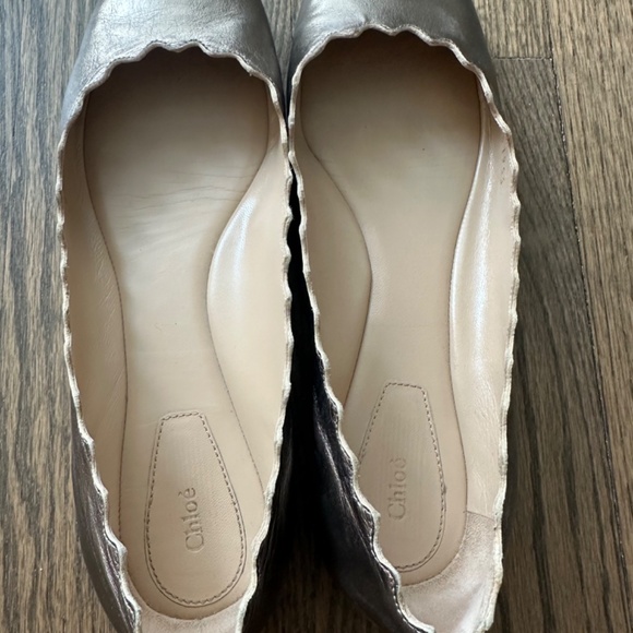 Chloe Ballet Flats - Metallic - Picture 2 of 6